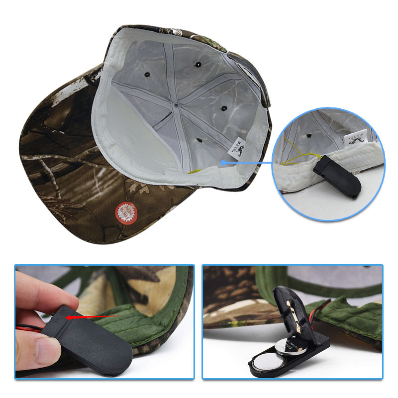 Miniatura 5 de Gorra Tactica Con Luz LED AE-212